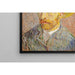 Reproduktion af maleriet Selvportræt med stråhat - Vincent van Gogh