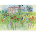 Reproduktion af maleriet Avant le Départ, Ascot - Raoul Dufy