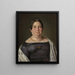 Lovisa Isabelle Bjurberg 1814-1864 - Axel Johan Fägerplan — indrammet kunstværk på væggen