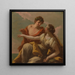 Bacchus og Ariane - Giovanni Antonio Pellegrini — indrammet kunstværk på væggen