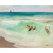 Reproduktion af maleriet Baigneurs dans la Vague - Henri Lebasque