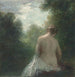 siddende bagfra badende - Henri Fantin-Latour — visning af kunstværket