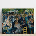 Reproduktion af maleriet af Bal på Moulin de la Galette - Pierre-Auguste Renoir