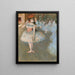 Reproduktion af maleriet Balletstjerne Maleri - Edgar Degas