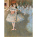 Reproduktion af maleriet Balletstjerne Maleri - Edgar Degas