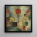 Ballon rouge - Paul Klee — indrammet kunstværk på væggen