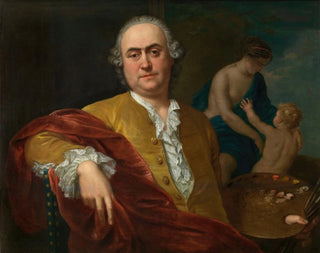 Selvportræt - Balthasar Beschey — visning af kunstværket