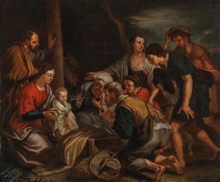 Balthasar Beschey - The Adoration of the Shepherds.webp