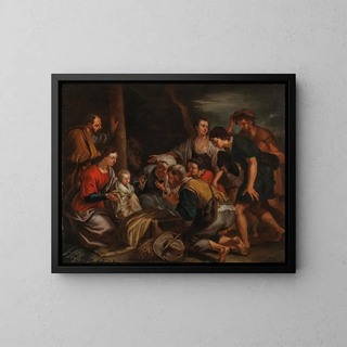 Balthasar Beschey - The Adoration of the Shepherds.webp