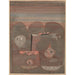 Reproduktion af maleriet Barbarian Sacrifice - Paul Klee