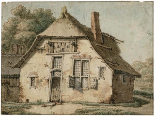 Maison de paysan - Barend Hendrik Thier — visning af kunstværket
