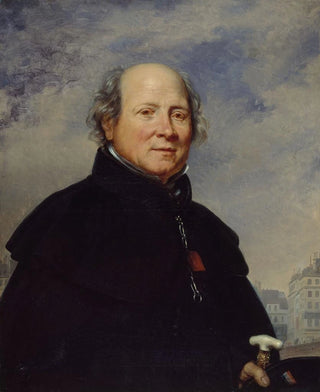 Portrait af Edme Champion alias manden med den lille blå jakke 1764-1852 filantrop - Baron Charles de Steuben — visning af kunstværket