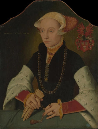Barthel Bruyn the Younger - Portrait of a Woman of the Slosgin Family of Cologne.webp