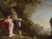 Nymphe, der bader - Bartholomeus Breenbergh — visning af kunstværket