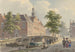 maleriet Le Spui i Den Haag set mod syd - Bartholomeus Johannes van Hove — visning af kunstværket