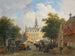 Gadebillede i Amsterdam - Bartholomeus Johannes van Hove — visning af kunstværket