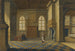 maleriet Jesus i huset hos Maria og Marta - Bartholomeus van Bassen — visning af kunstværket