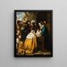 Adoration des Mages - Bartolomé Esteban Murillo — indrammet kunstværk på væggen