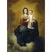 Madone med Barnet - Bartolomé Esteban Murillo — visning af kunstværket