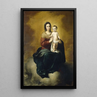 Bartolom Estebn Murillo - Madonna and Child.webp