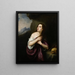 Madeleine penitent - Bartolomé Esteban Murillo — indrammet kunstværk på væggen