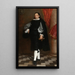 Portrait af en formodet gentleman medlem af familien Ostigliani - Bartolomé Esteban Murillo — indrammet kunstværk på væggen