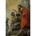 Reproduktion af maleriet Le Baptême du Christ - Bartolomé Esteban Murillo