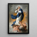L'Immaculée Conception - Bartolomé Esteban Murillo — indrammet kunstværk på væggen