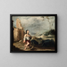 "Den fortabte søn, der fodrer grise" - Bartolomé Esteban Murillo — indrammet kunstværk på væggen