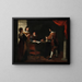 Den fortabte søn modtager sin del - Bartolomé Esteban Murillo | Reproduction — indrammet kunstværk på væggen