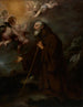 La vision de saint François de Paule - Bartolomé Esteban Murillo — visning af kunstværket