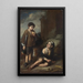 Reproduktion af maleriet To landbørn - Bartolomé Esteban Murillo