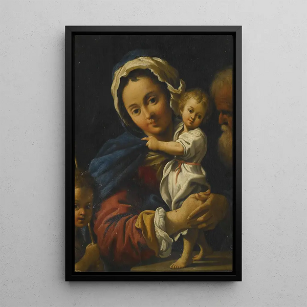 Reproduktion af maleriet Sainte Famille - Bartolomeo Schedoni