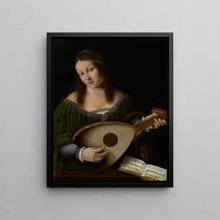 Bartolomeo Veneto - Lady Playing a Lute.webp