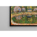Reproduktion af maleriet af Bassin de Trianon. Versailles - Henri Le Sidaner