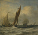 Bateaux de pêche en mer - Willem van de Velde le Jeune — visning af kunstværket