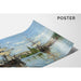 Reproduktion af maleriet Både på Seinen i Rouen - Claude Monet