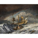 Reproduktion af maleriet Bateaux transportant des ancres vers les navires de guerre hollandais - Joseph Mallord William Turner