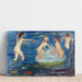 Reproduktion af maleriet Badende piger - Edvard Munch