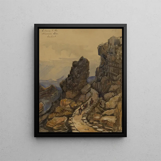 Bayard Taylor - Entrance to the Almanna Gau eg Almannagj Iceland.webp