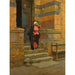 Reproduktion af maleriet Before the Mosque - Ludwig Deutsch