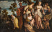 La découverte de Moïse - Benedetto Caliari — visning af kunstværket