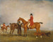 George marquis de Huntly, fremtidig 5. hertug af Gordon på en pony - Benjamin Marshall — visning af kunstværket