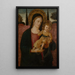 Reproduktion af maleriet Madone med Barn - Benozzo Gozzoli