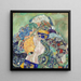 Børneseng - Gustav Klimt — indrammet kunstværk på væggen