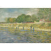 Reproduktion af maleriet Berge de la Seine - Vincent van Gogh