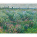 Reproduktion af maleriet af Berges de la Seine près de Vétheuil - Claude Monet
