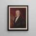 Luther Martin - Bernard Francis Hoppner Meyer — indrammet kunstværk på væggen