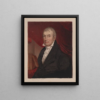 Luther Martin - Bernard Francis Hoppner Meyer — indrammet kunstværk på væggen