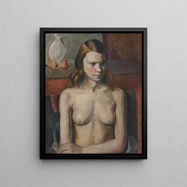 Bernard Meninsky - Seated nude.webp